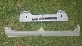 Škoda 105, 120 práh, přední čelo