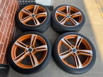 Alu 19" 5x112, TOP, GMP Orange, letní pneu 75%
