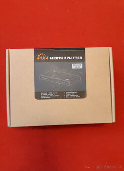 HDMI Spliter 1x4porty Premium Cord - 1