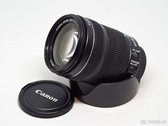 CANON 18-135 IS STM v bezvadném stavu + clona