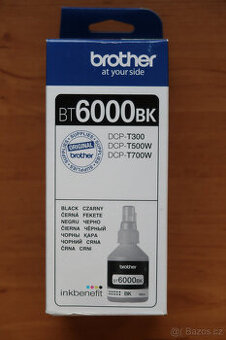 Orig. inkoust Brother BT6000BK černá