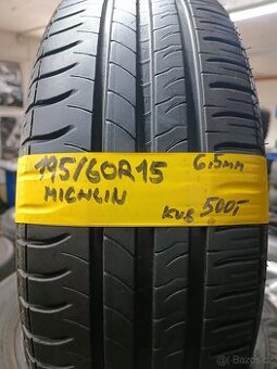 195/60r15 zánovní letní pneu Michelin