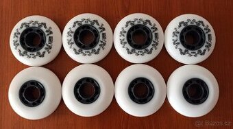 Nová inline kolečka 80mm (8 ks) - 1