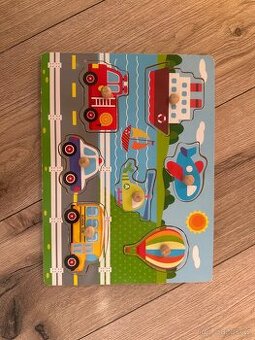 Dětské puzzle doprava
