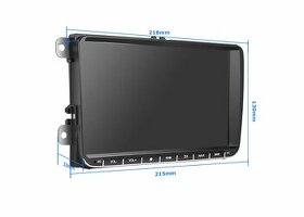 9" 2DIN Autorádio do Volkswagen ŠKODA, SEAT GPS
