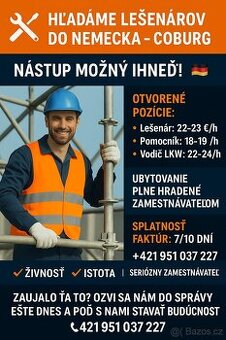 Lešenaŕe, Pomocnici, Ŕidiče Lkw Bavorsko