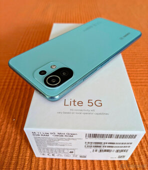 Xiaomi 11 Lite 5G, 6+128, zelený