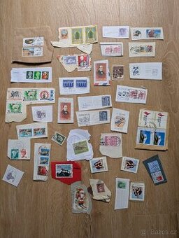 📮 Poštovní známky – mix, 180 ks za 70 Kč 📮