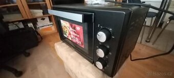 Elektronická+horkovzdušná trouba