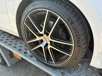 Alu disky VW Audi Seat Škoda 5x112 R18 | Leštěné Platin
