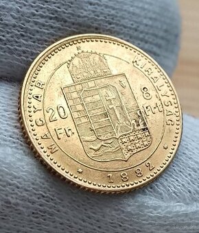 Au 8 Zlatník 1882 KB František Josef I.