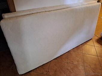 2× pěnová matrace s kokosem 90/200 cm