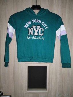 Crop top mikina vel.134/140 Y.F.K.