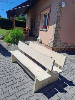 ZAHRADNÍ LAVIČKA Z MASIVU