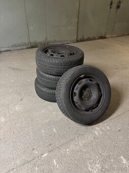 ✅ Letní pneu Barum 185/60 R14 82H + disky (4 ks)
