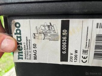 Magnetická vŕtačka Metabo MAG 50 – 1200W