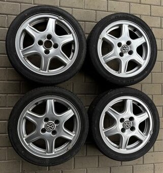 Alu kola Volkswagen BBS 4x100 letní Nexen 195/45 R15