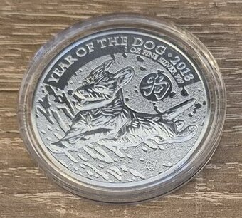 Lunární série The Royal Mint 1 Oz 2018