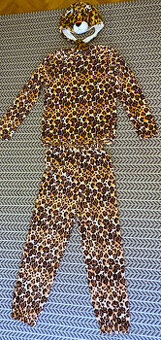 Plyšový kostým Tezenis - Leopard Halloween vel. S