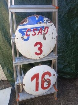 Msmaltované cedule ČSAD