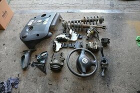 Řízení zrcátko volant poloosa ABS servo Passat 1.9TDI 85kW