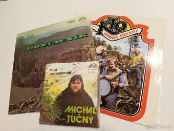 Gramofonové desky - country a táborové