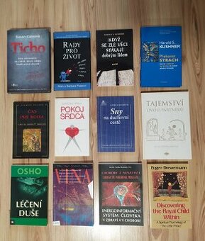 Predám knihy- spiritualita, duchovná energia, pokoj, sny