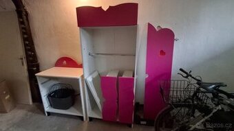 Dětská skříň + komoda, kompletní set