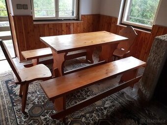 Zahradní Posezeni , Lavice ,Stůl , Židle   4000 kč