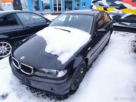 náhradní díly BMW 3 E46 318i 105kw Black sapphire