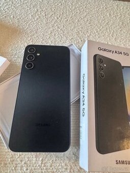 Samsung Galaxy A34 5G – TOP STAV + komplet balení