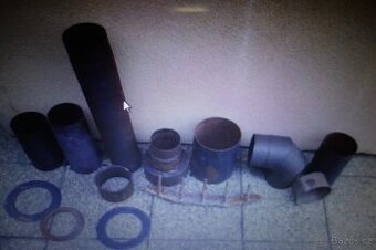 KOUŘOVODY ROURY REDUKCE viz.foto (ke kamna )