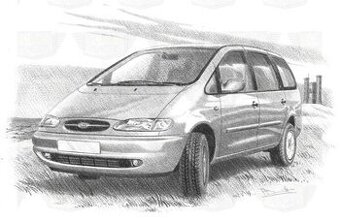 Ford Galaxy MK1+tažné