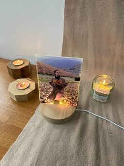 Personalizovaný LED hudební plakát, velikost A6