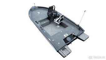 Prodám špičkový rybářský hliníkový člun ALBA 460 C