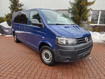 VW T5 Kombi 2.0 TDI Long,9.Míst,Tažné,2013,Serviska,Webasto