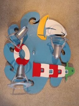 Dětský lustr - motiv moře