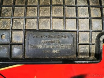 Gumové koberce trafic, vivaro