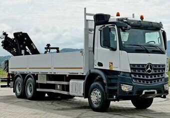 Mercedes-Benz 2636 6x4 E6 - valník s HDS