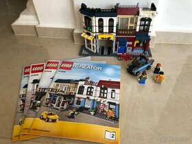 Lego Creator 3v1- Moto Shop a kavárna