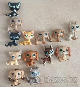 Lps littlest petshop pop shc kokršpaněl doga kolie jezevčík