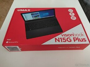 Notebook UMAX visionbook N15G plus ve stavu NOVÉHO.