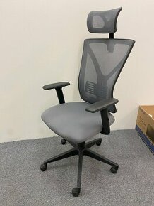 Kancelářská židle ergonomická s podhlavníkem