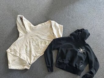 Mikina krátká crop top Calvin klein a Craft