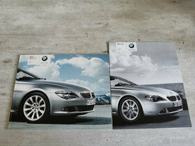 Prospekt BMW 6 Coupé/Cabrio E63, 76+28 stran německy, 2007