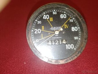 Tachometr jaeger 30 40 léta před válečný