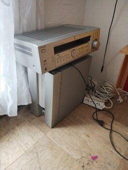 Receiver Sony + subwoofer aktivní