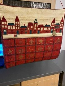 Adventní kalendář, červený - 1