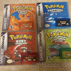 Pokémon hry na Game boy Advance