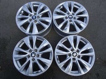Alu disky na Peugeot, 17", 5x108, ET 44 , šířka 7,5J